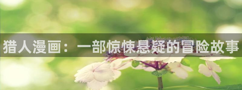 无付费51漫画画入口永久免费：猎人漫画：一部惊悚悬疑的冒险故事